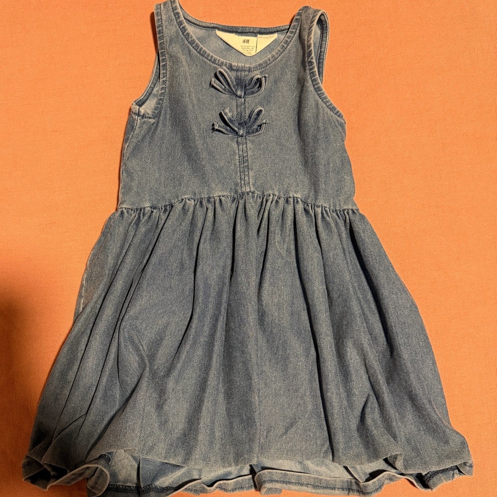 H&M DENIM-LOOK DRESS - Picture 2 of 5